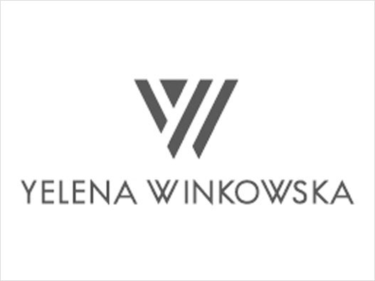 YW字母LOGO设计-YELNA WINKOWSKA品牌logo设计