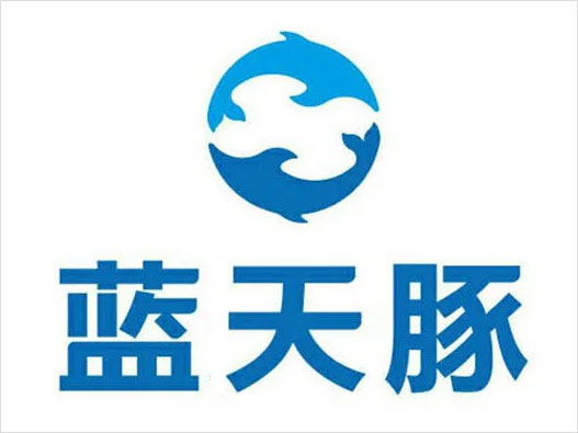 蓝天豚logo