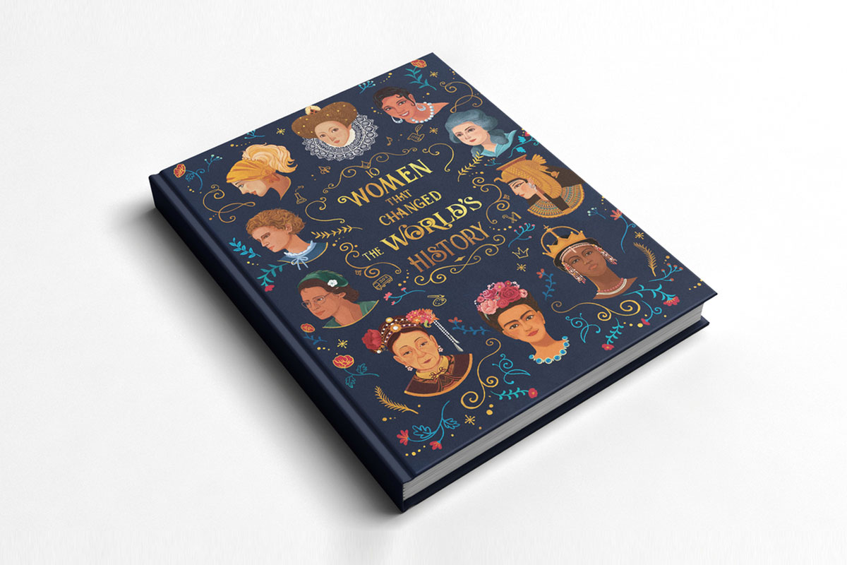 10个改变世界历史的女人画册设计欣赏