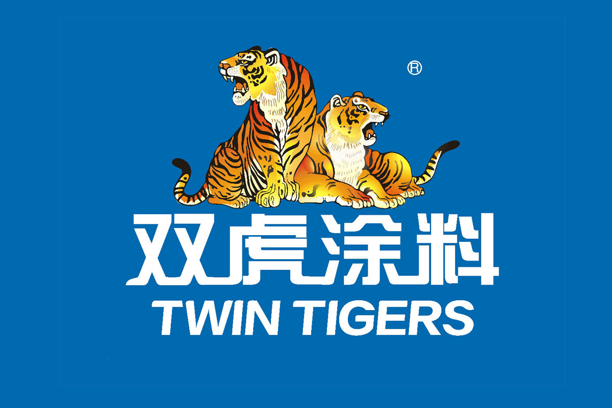TWINTIGERS双虎涂料标志logo图片