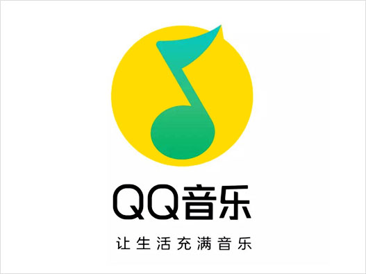 QQ音乐LOGO设计- QQ音乐图标品牌logo设计
