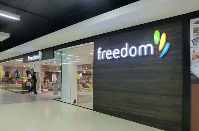 澳大利亚Freedom家具连锁品牌新logo