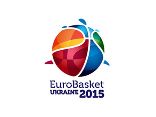 2015年男篮欧锦赛篮球logo设计