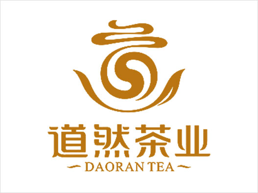 茶叶logo设计-道然茶业logo设计说明