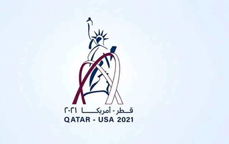 美国—卡塔尔2021年文化年LOGO亮相