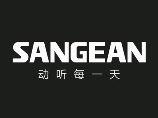 收音机LOGO设计-SANGEAN山进品牌logo设计