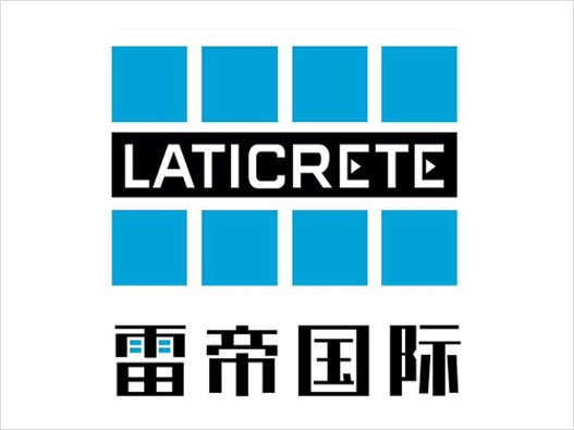 石材胶LOGO设计-Laticrete雷帝品牌logo设计