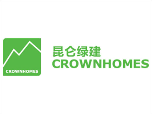 CROWNHOMES昆仑绿建logo