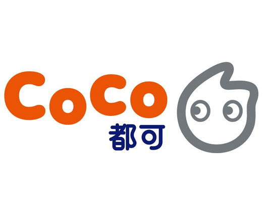 COCO奶茶logo设计