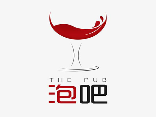 酒吧LOGO设计-酒吧餐饮连锁店品牌logo设计