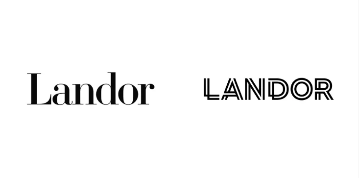 朗涛Landor品牌咨询公司新logo