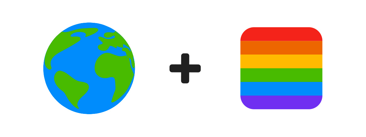 国际男女同性恋联合会新logo