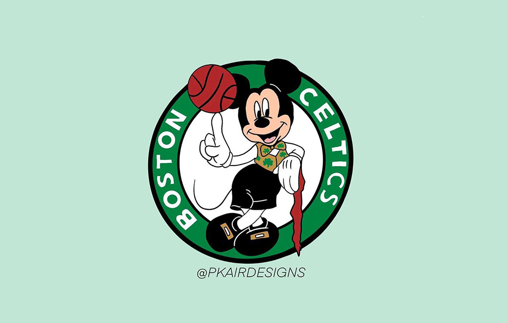 NBA球队的迪士尼logo