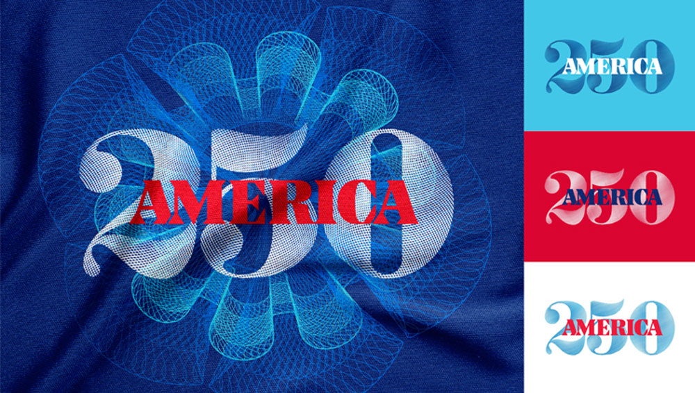 美国独立宣言250周年新logo