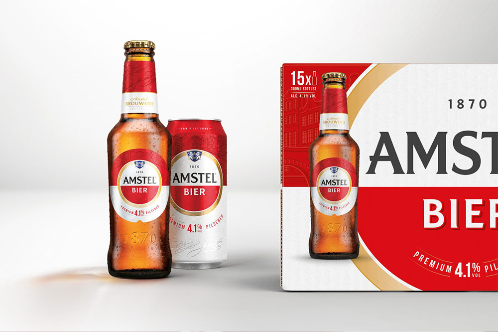 阿姆斯特尔啤酒的新logo