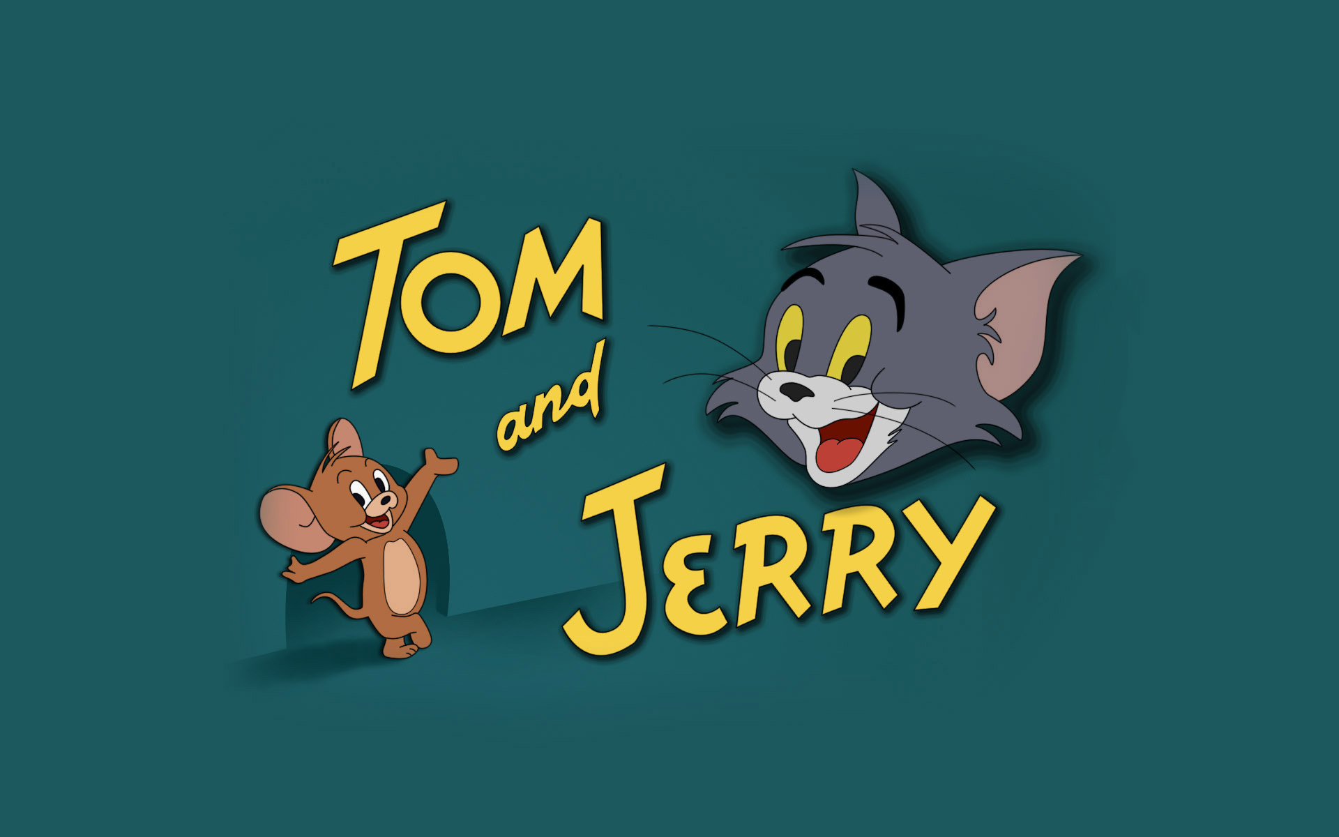 经典动画片猫和老鼠的新logo