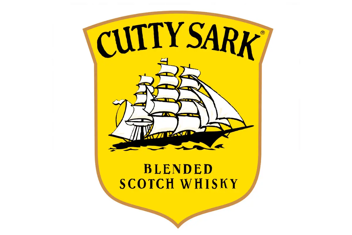 Cutty Sark顺风调和威士忌酒标-盾牌logo设计