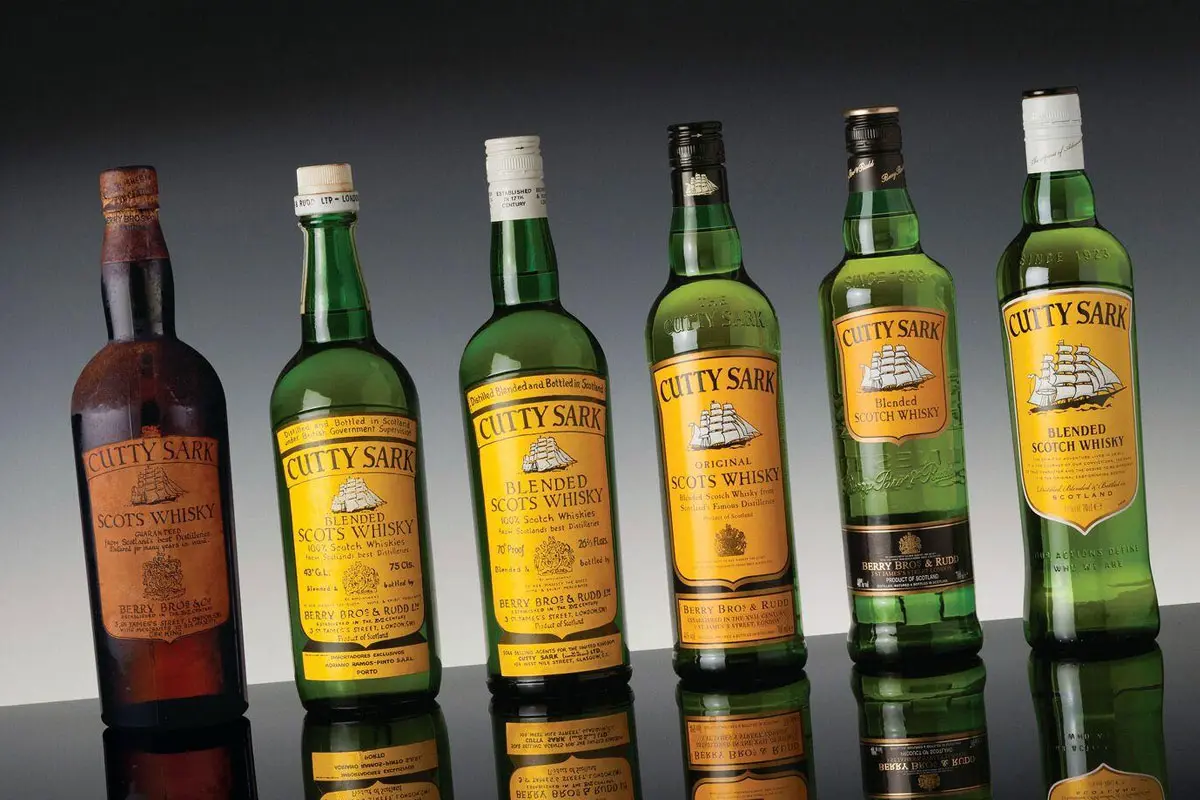 Cutty Sark包装-卡蒂萨克号logo设计