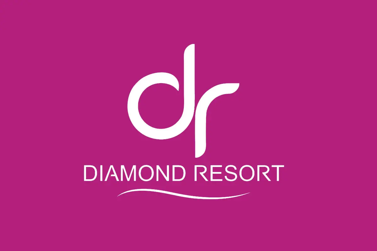 DIAMOND RESORTS酒店品牌反白LOGO