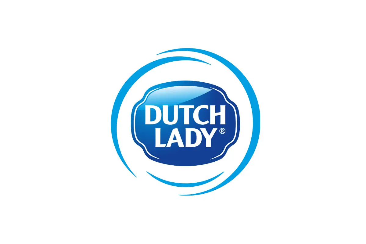 Dutch Lady品牌LOGO设计案例-牛奶行业标志设计方案