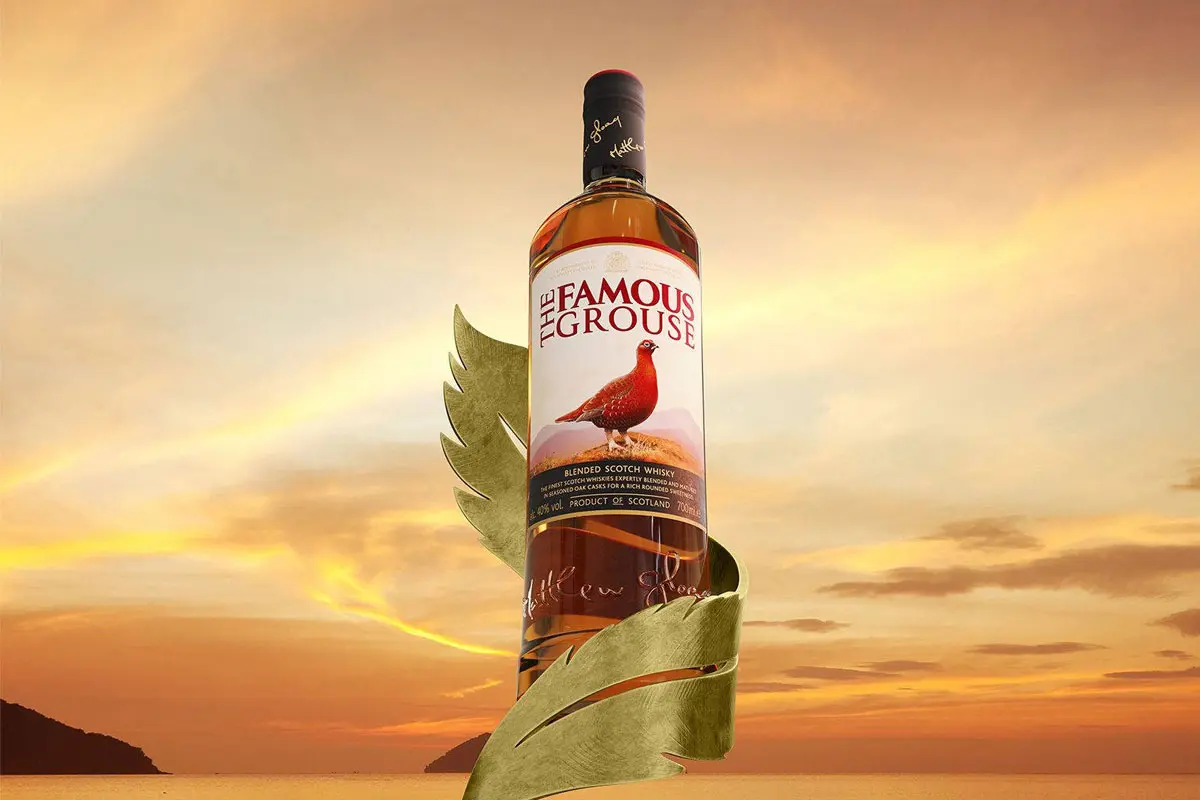 Famous Grouse包装-苏格兰国鸟logo设计