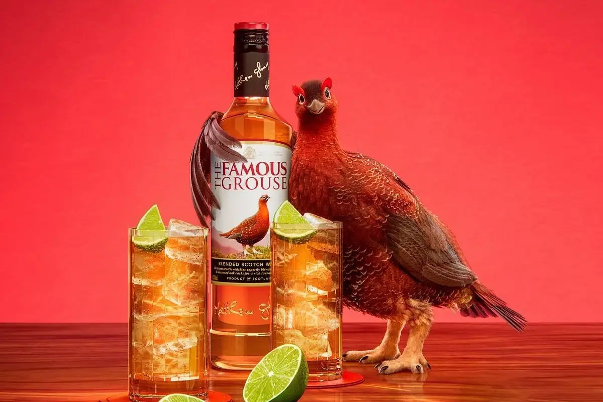 Famous Grouse包装-烈酒logo设计