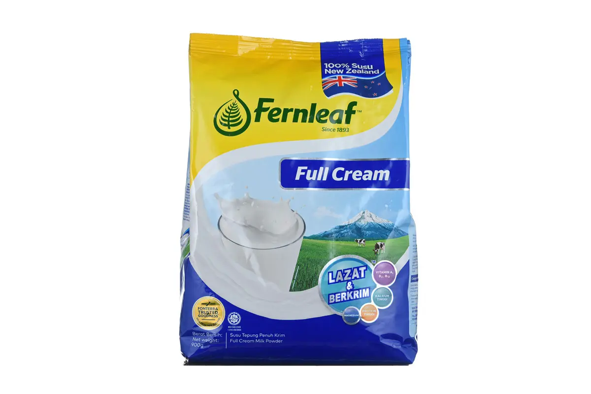 Fernleaf品牌LOGO设计案例-牛奶行业标志设计方案