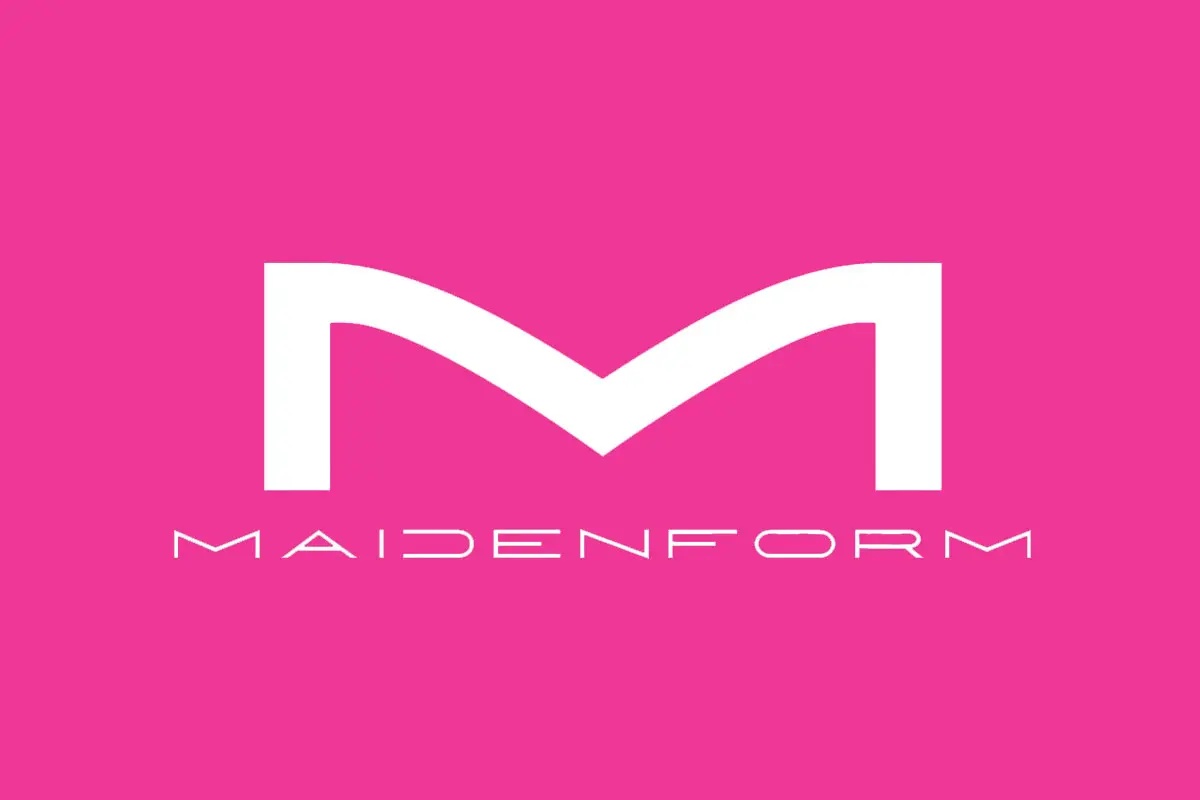 Maidenform品牌反白logo