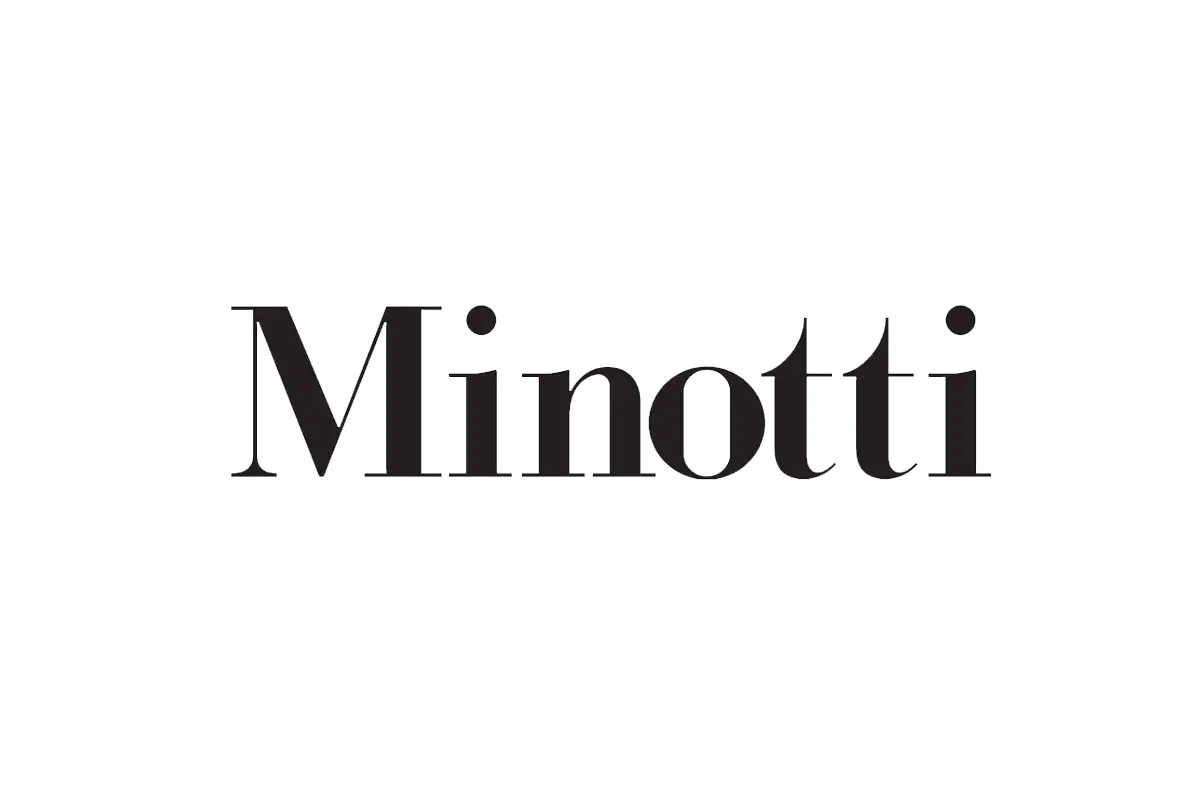 Minotti品牌LOGO设计案例-家具行业标志设计方案