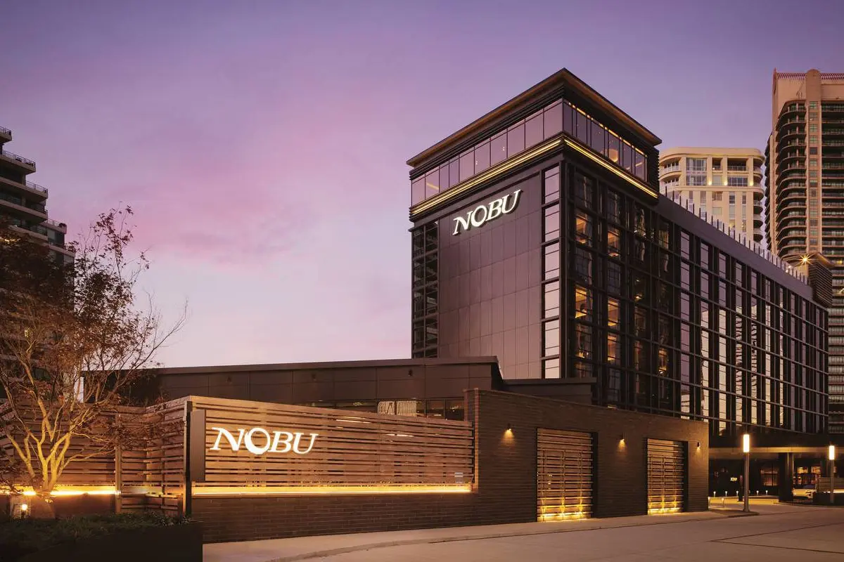 Nobu酒店品牌LOGO设计案例-酒店行业标志设计方案