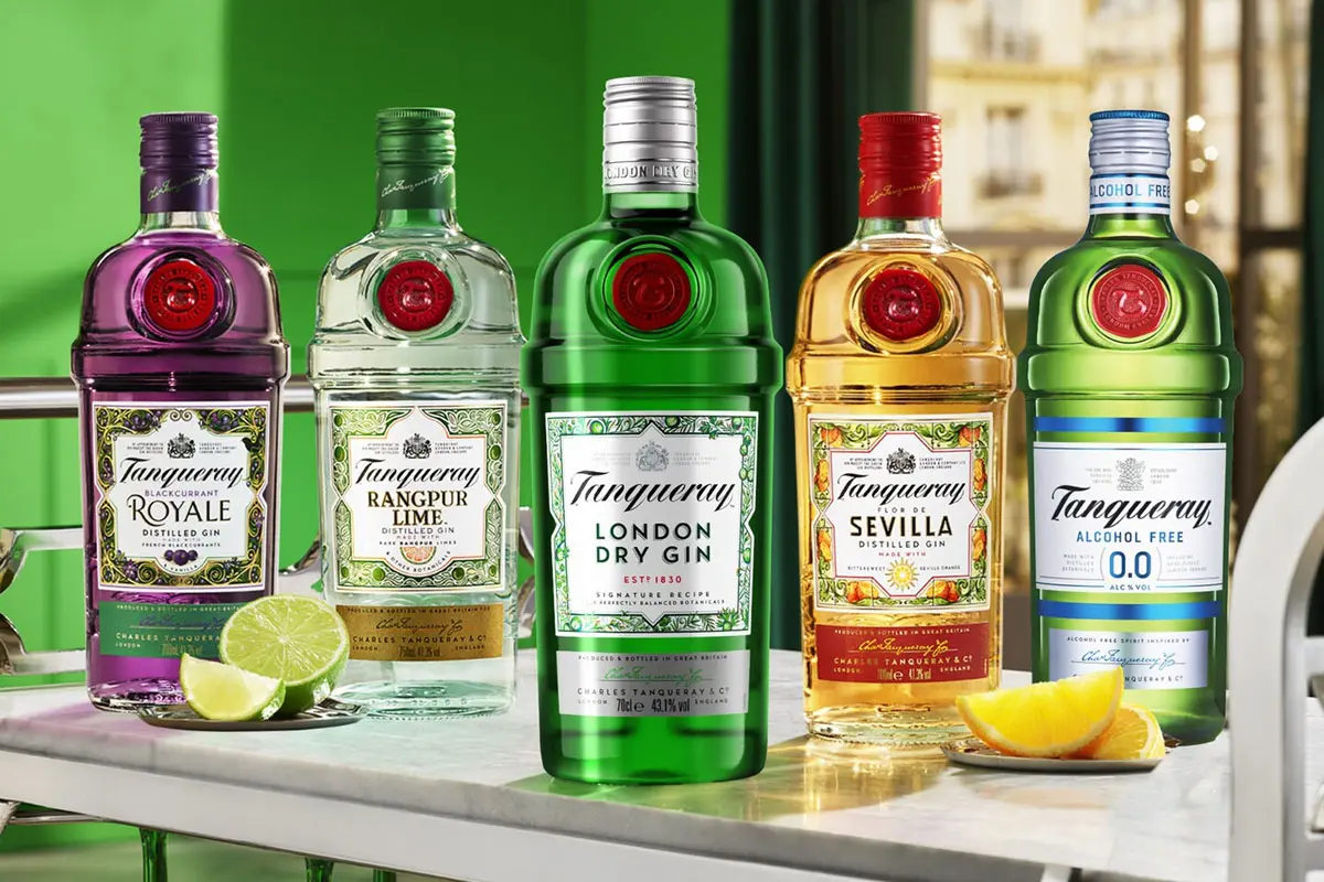 Tanqueray标签