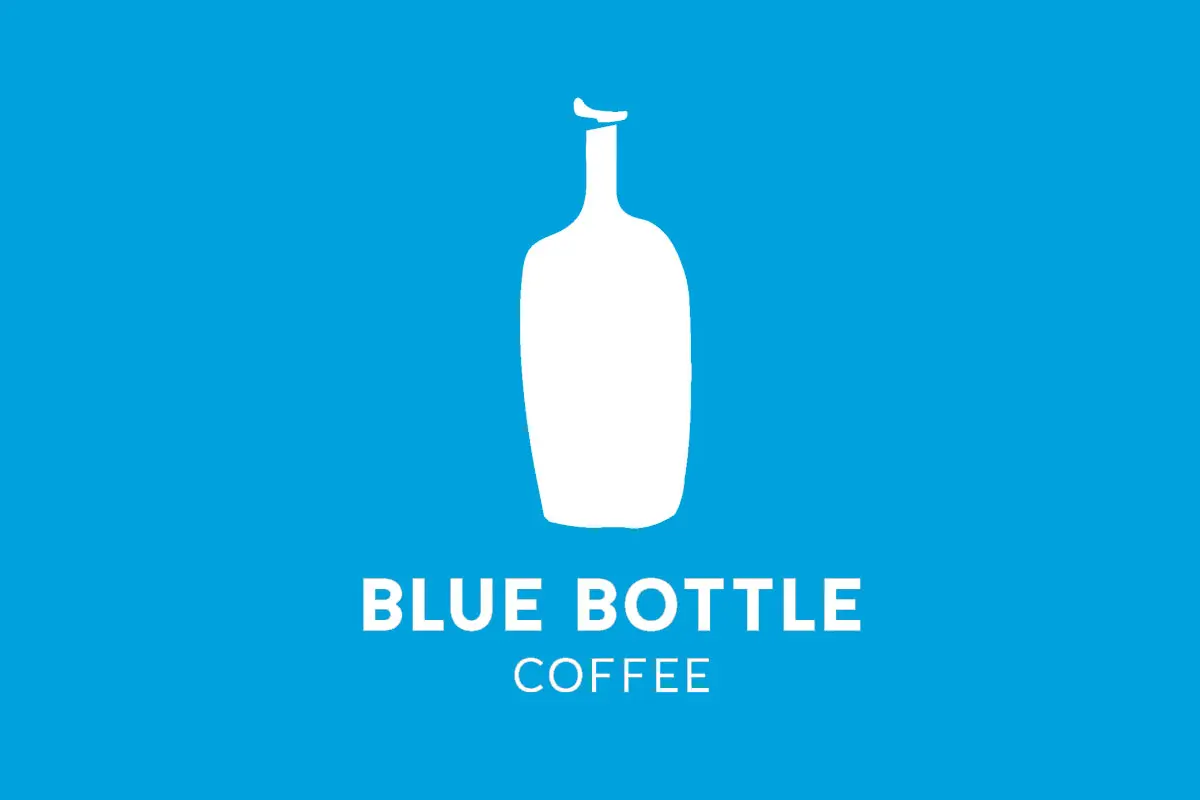 Blue Bottle Coffee蓝瓶咖啡反白logo