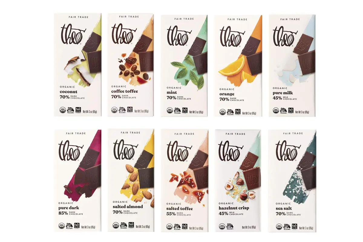 Theo Chocolate包装