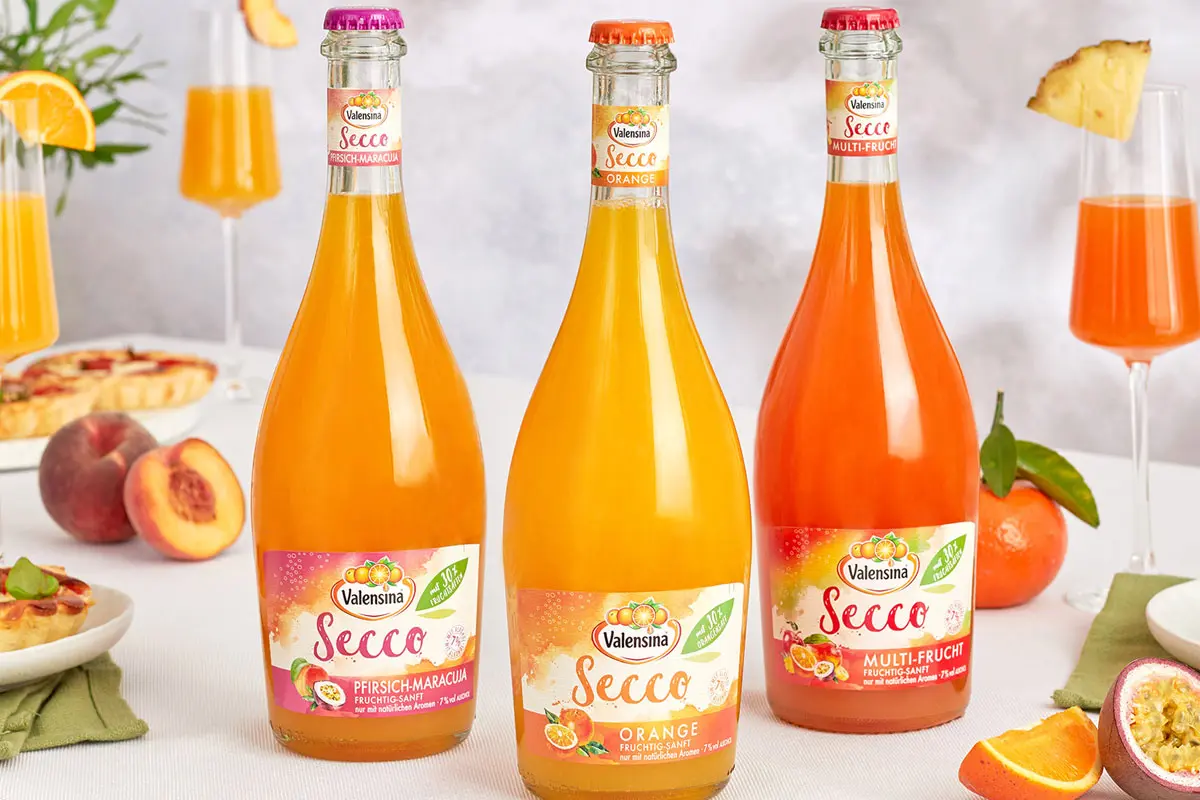 Valensina果汁logo设计含义及果汁品牌设计理念-诗宸标志设计 Valensina果汁logo设计含义及果汁品牌设计理念-诗宸标志设计