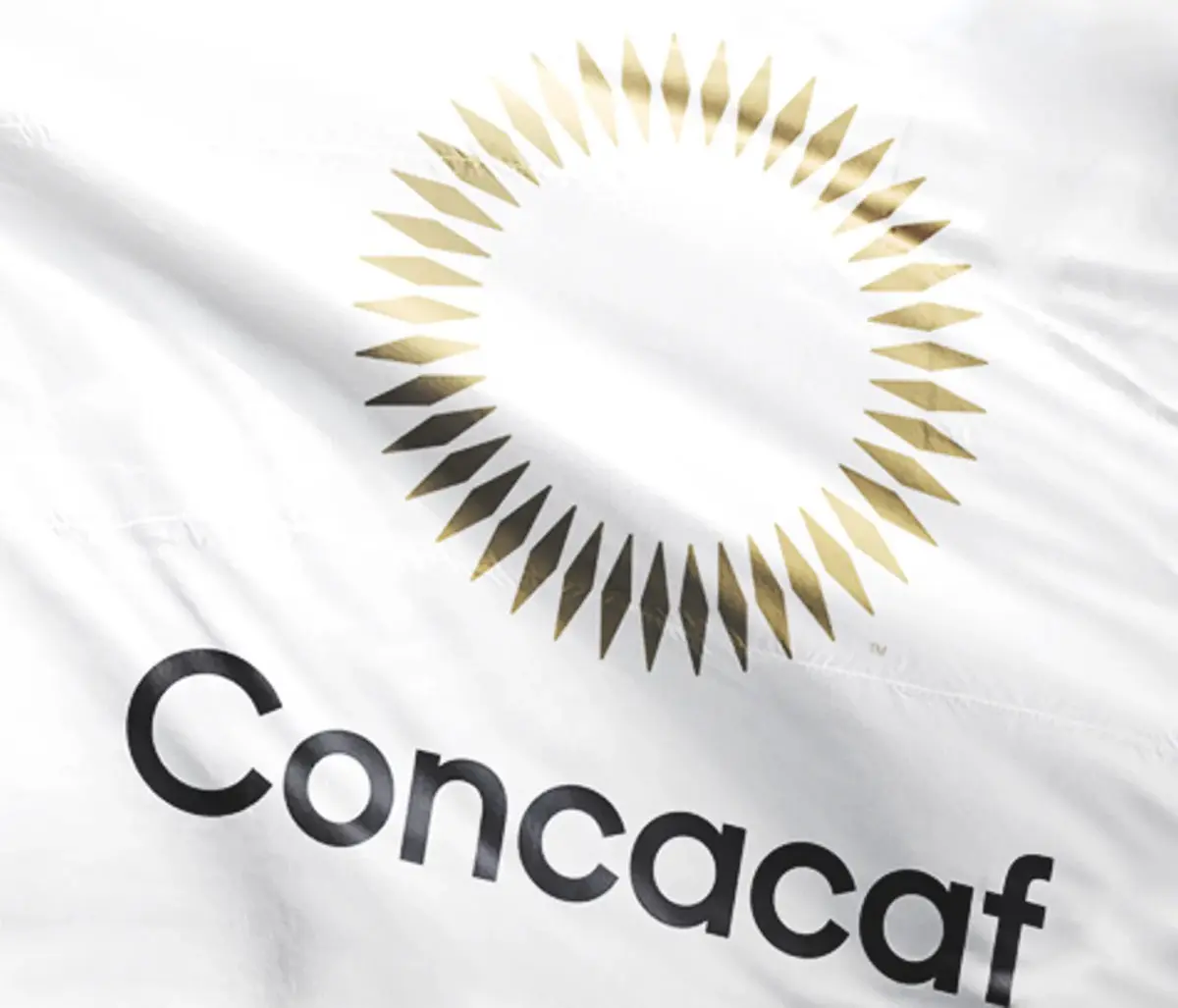 CONCACAF中北非和加勒比足球联合会旗帜-足球logo设计