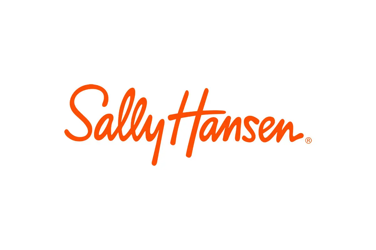Sally Hansen美国莎莉汉森美容logo设计-手写体标志设计