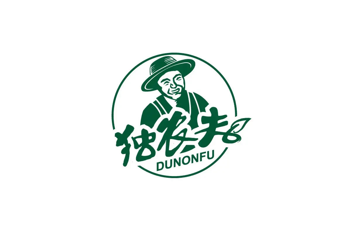独农夫标志logo图片