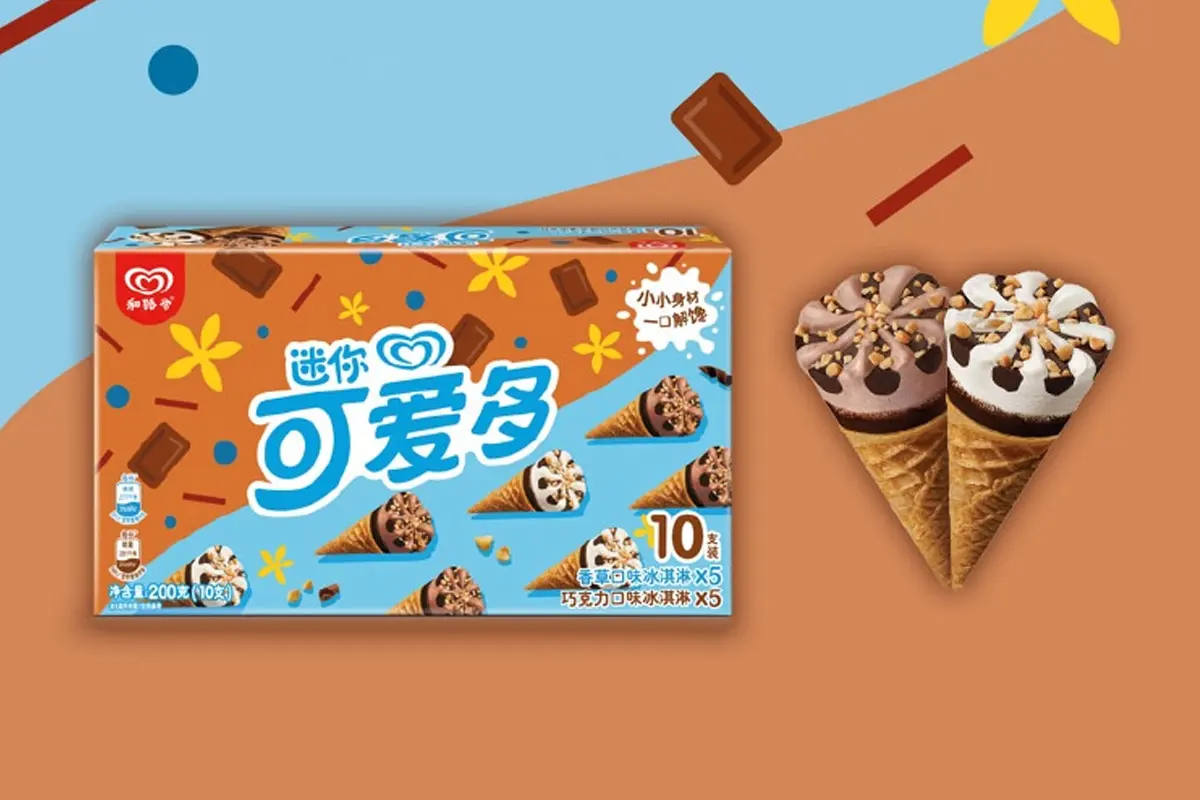 可爱多标志logo图片-诗宸标志设计