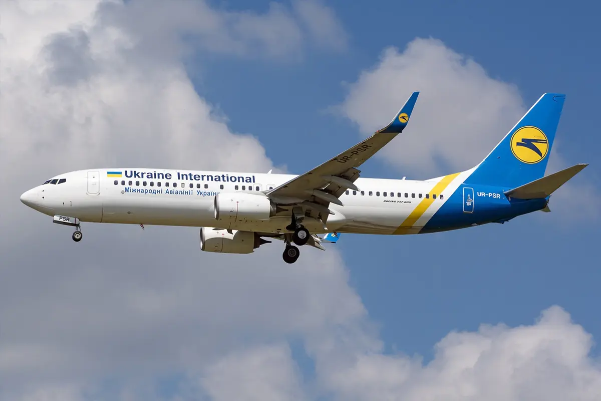 乌克兰国际航空logo