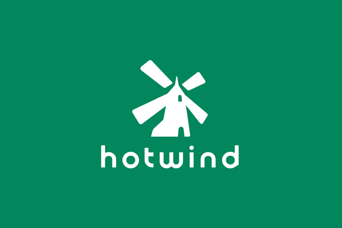 hotwind热风标志logo设计理念