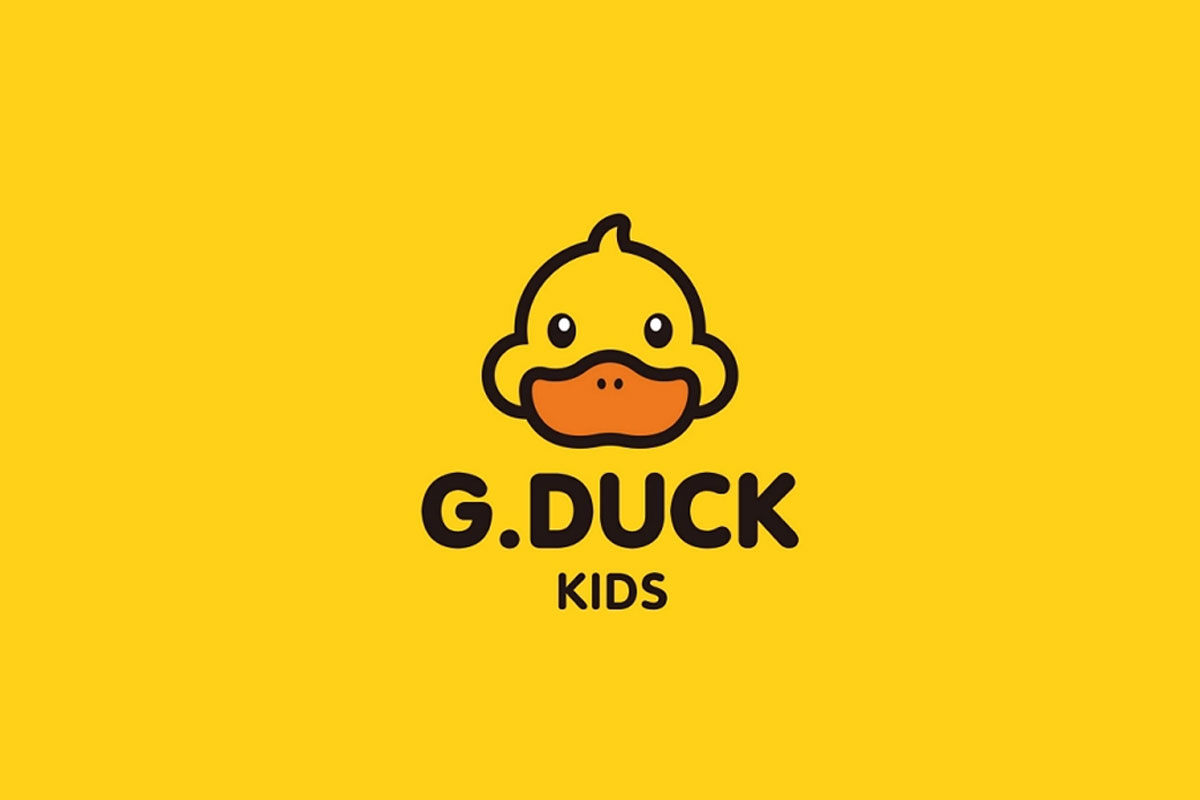 B.DUCK小黄鸭标志logo图片