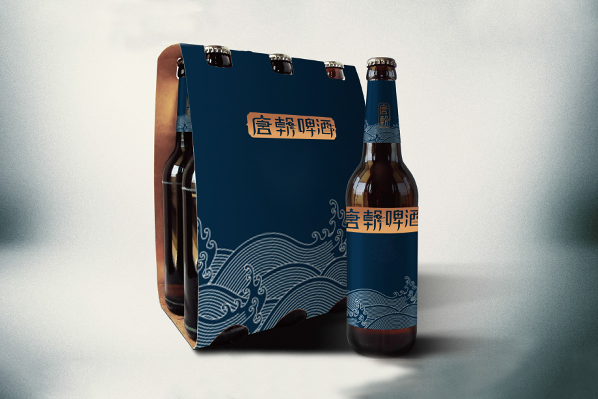 唐朝啤酒标志logo图片