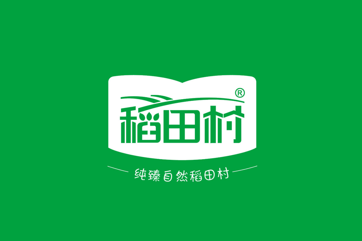 稻田村标志logo图片