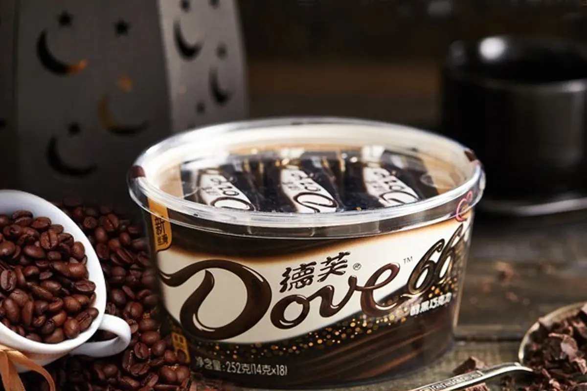 德芙标志logo图片