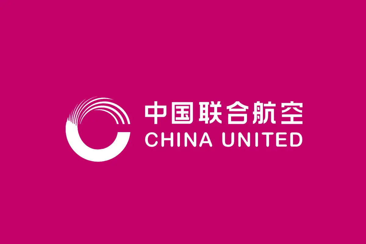 中国联合航空反白logo
