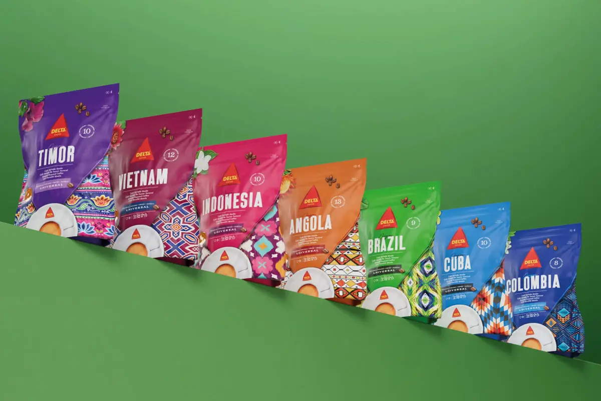 DELTA CAFÉ咖啡馆包装