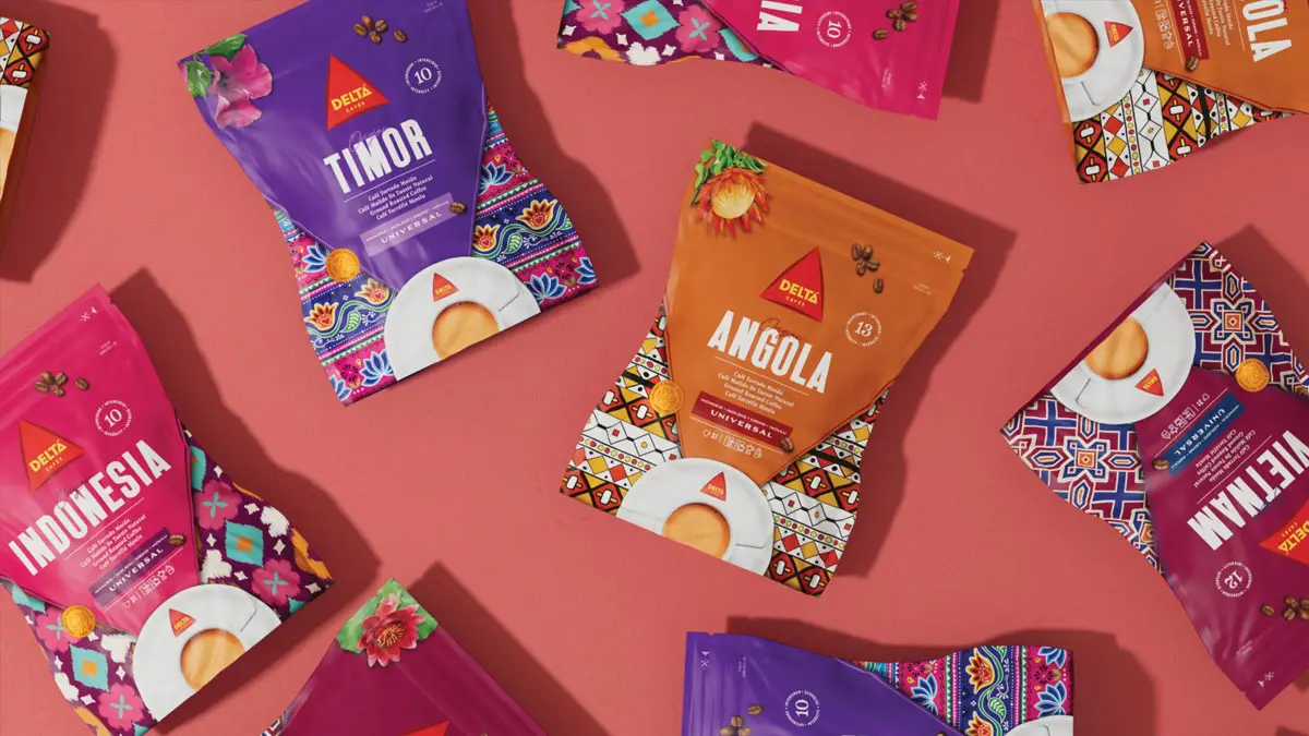 DELTA CAFÉ咖啡馆包装