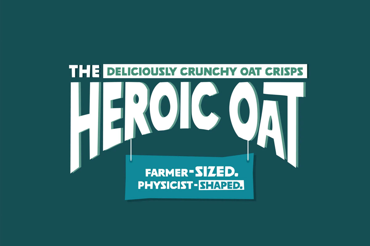 HEROIC OAT燕麦包装