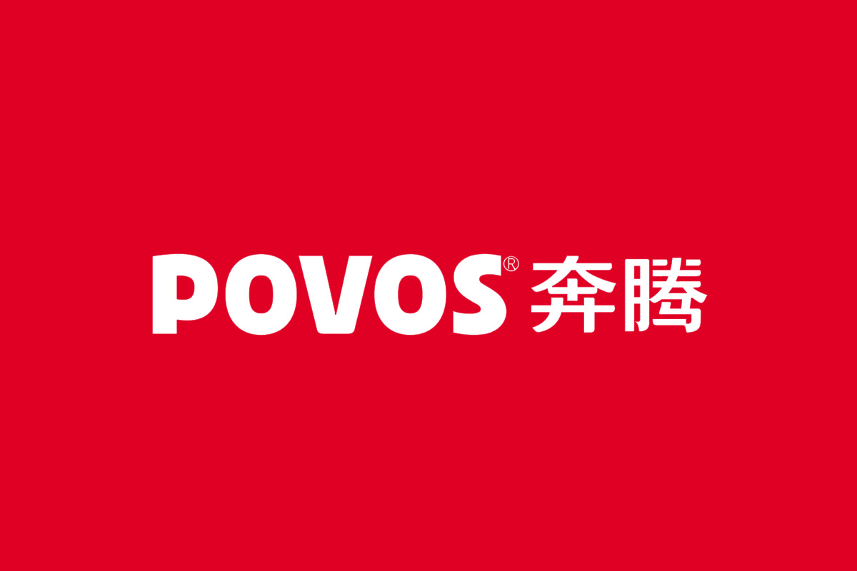  POVOS奔腾标志logo图片