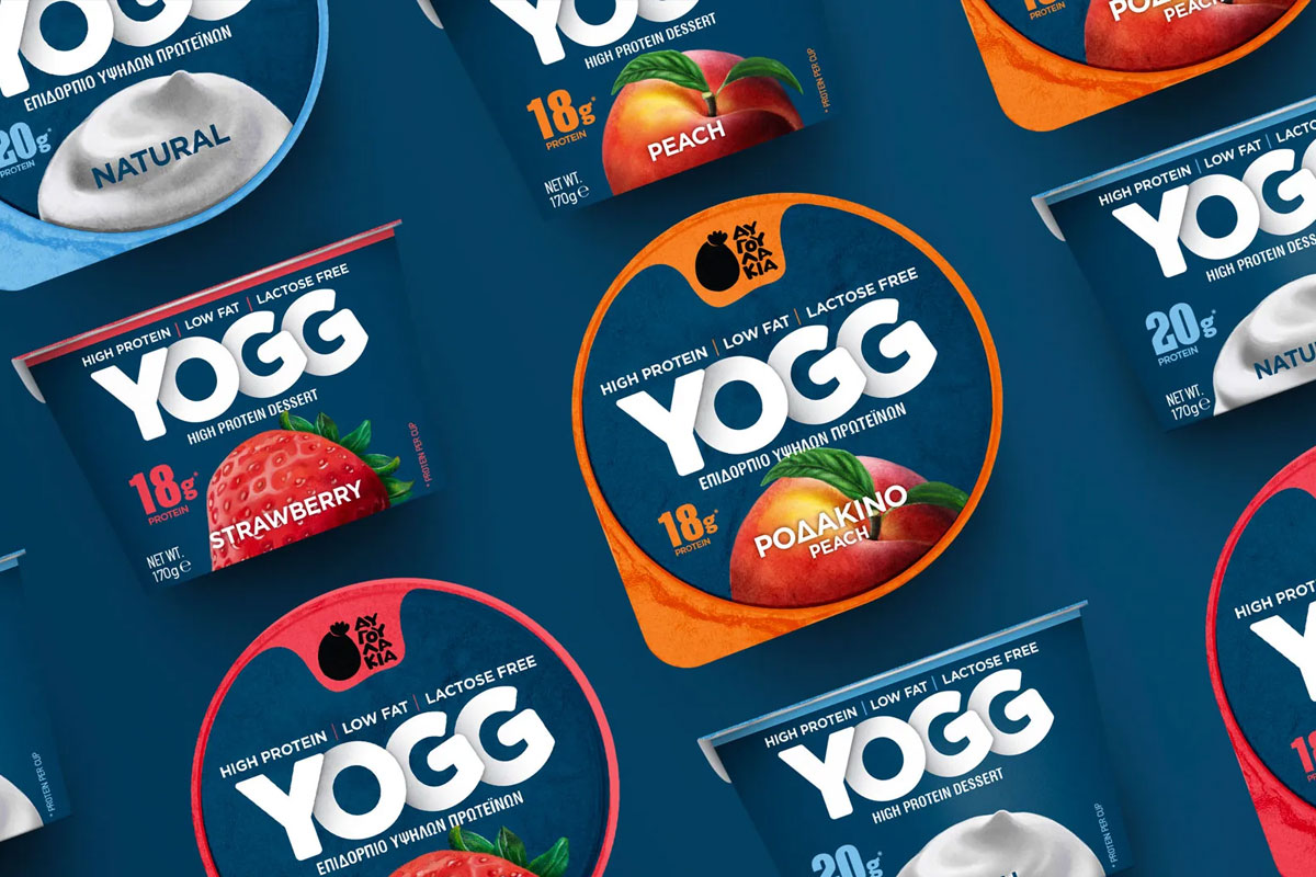 YOGG酸奶包装